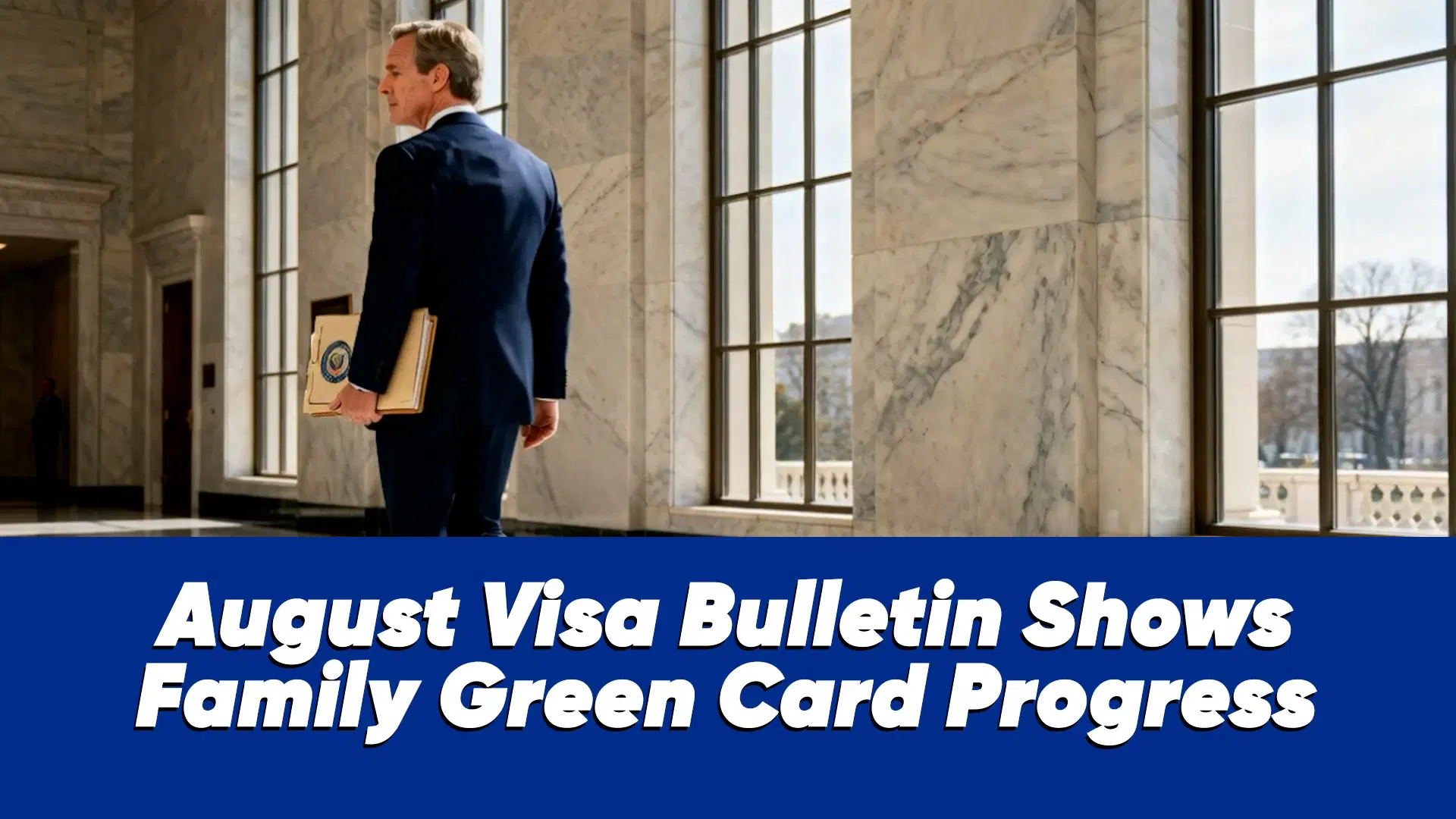 August Visa Bulletin Shows Family Green Card Progress